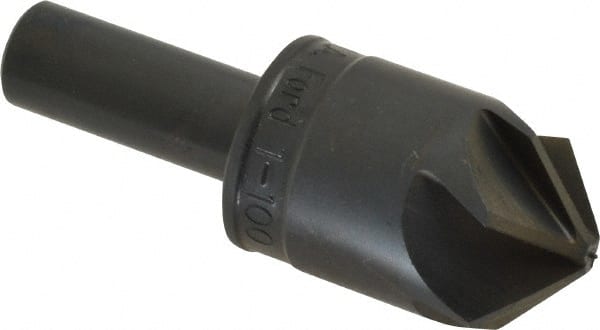 Countersink: 100.00 deg Included Angle, 6 Flute, High-Speed Steel, Right Hand MPN:79100004