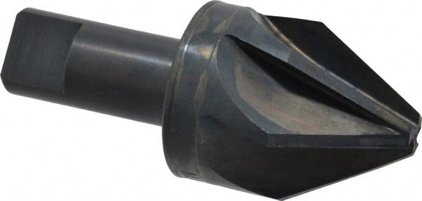 Countersink: 60.00 deg Included Angle, 6 Flute, High-Speed Steel, Right Hand MPN:79150001