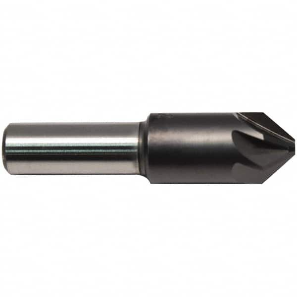 Countersink: 60.00 deg Included Angle, 6 Flute, High-Speed Steel, Right Hand MPN:79B037501