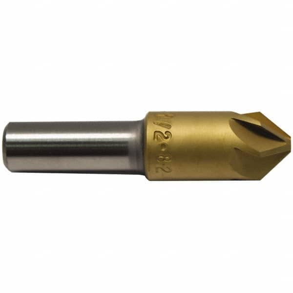 Countersink: 82.00 deg Included Angle, 6 Flute, High-Speed Steel, Right Hand MPN:79T012502
