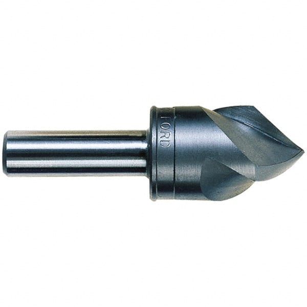 Countersink: 100.00 deg Included Angle, 3 Flute, High-Speed Steel, Right Hand MPN:92062504