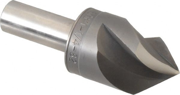 Countersink: 82.00 deg Included Angle, 3 Flute, High-Speed Steel, Right Hand MPN:92125002