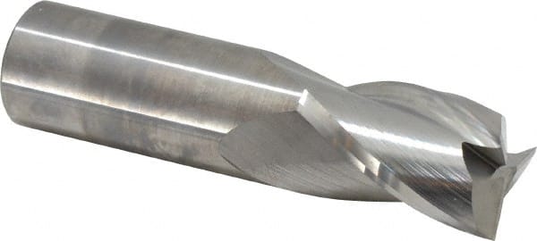 Square End Mill: 1'' Dia, 1-1/2'' LOC, 1'' Shank Dia, 4'' OAL, 3 Flutes, Solid Carbide MPN:11610000