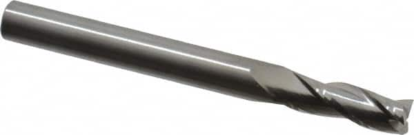 Square End Mill: 15/64'' Dia, 3/4'' LOC, 1/4'' Shank Dia, 2-1/2'' OAL, 3 Flutes, Solid Carbide MPN:11623440