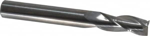 Square End Mill: 5/16'' Dia, 13/16'' LOC, 5/16'' Shank Dia, 2-1/2'' OAL, 3 Flutes, Solid Carbide MPN:11631250