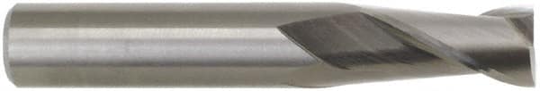 Corner Radius End Mill: 16 mm Dia, 30 mm LOC, 2 mm Radius, 2 Flutes, Solid Carbide MPN:12162995