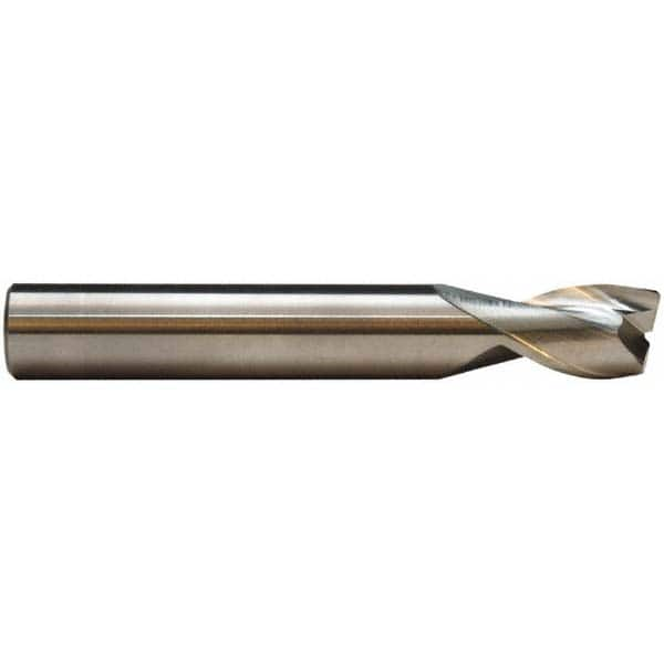 Corner Radius End Mill: 5 mm Dia, 6 mm LOC, 0.25 mm Radius, 2 Flutes, Solid Carbide MPN:13519680