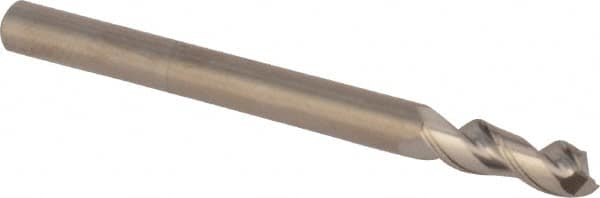 Square End Mill: 1/8'' Dia, 3/8'' LOC, 1/8'' Shank Dia, 1-1/2'' OAL, 2 Flutes, Solid Carbide MPN:13612503