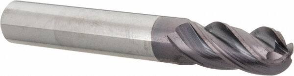 Ball End Mill: 0.3937