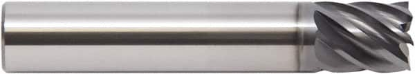 Square End Mill: 1'' Dia, 1'' LOC, 1'' Shank Dia, 4'' OAL, 7 Flutes, Solid Carbide MPN:18010000B