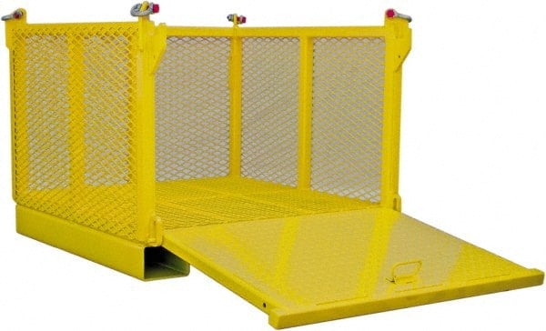 Bulk Storage Container: Steel, Basket-Style Bulk Container MPN:12902