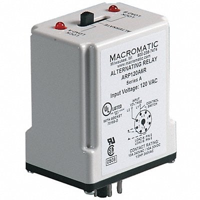 Alternating Relay 120VAC SPDT MPN:ARP120A6R