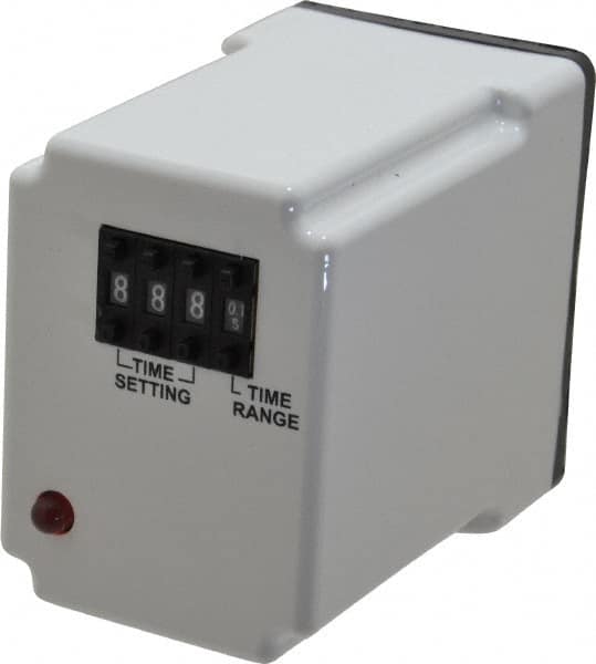 11 Pin, 999 hr Delay, Multiple Range DPDT Time Delay Relay MPN:TD-71622