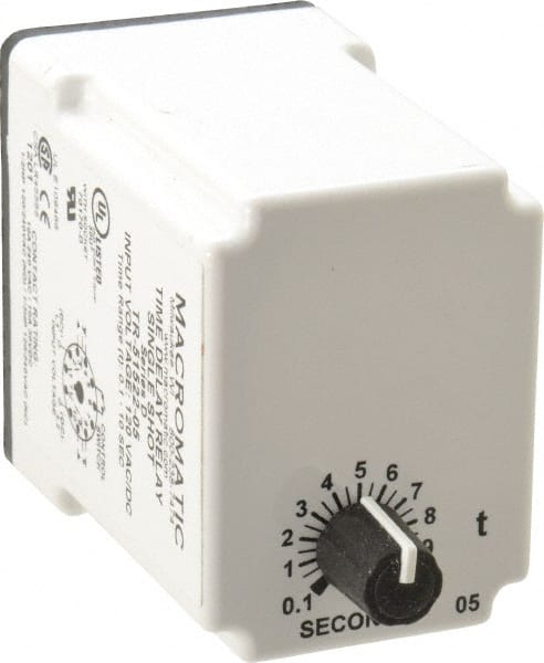 11 Pin, Multiple Range DPDT Time Delay Relay MPN:TR-51522-05