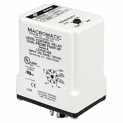 Control Relay Dual Pump Up 120V MPN:LCP2C100