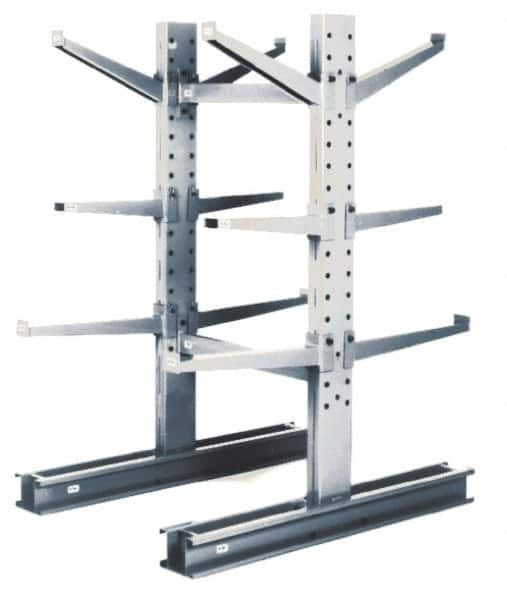 Cantilever Rack Single Side Upright with Base: 21,300 lb Capacity MPN:U1037