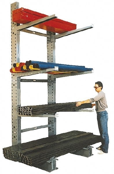 Cantilever Rack Straight Arm: 3,400 lb Capacity, 36