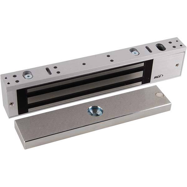 Electromagnet Locks, Average Magnetic Pull: 750.0lb , Overall Depth: 1in , Timer: No , Finish: Aluminum , Features: Door Status Sensor  MPN:8371 DSS 28