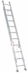 40' High, Type II Rating, Aluminum Extension Ladder MPN:22240