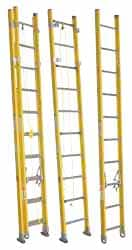 16' High, Type IAA Rating, Fiberglass Extension Ladder MPN:31416