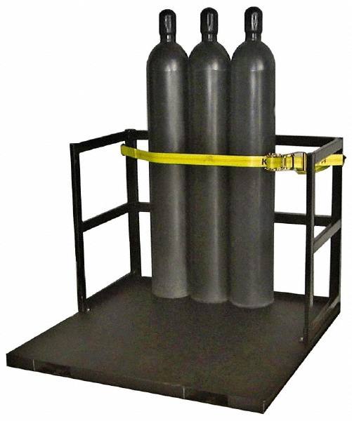 Gas Cylinder Carts, Racks, Stands & Holders, Gas Cylinder Rack Type: Cylinder Tube Rack , Fits Cylinder Diameter: 9 , Number Of Cylinders: 21  MPN:35218