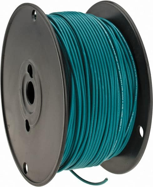 18 AWG, 16 Strand, 500' OAL, Tinned Copper Hook Up Wire MPN:876-5-500