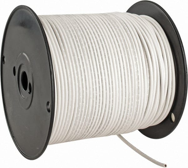 12 AWG, 65 Strand, 500' OAL, Tinned Copper Hook Up Wire MPN:892-9-500