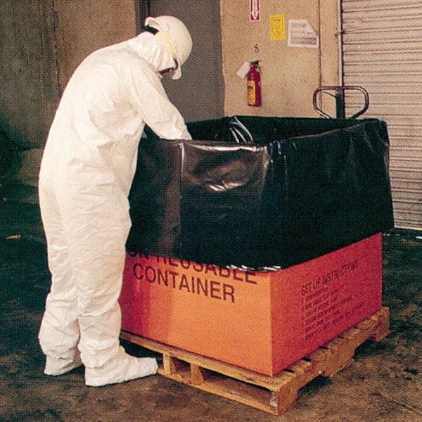 Haz Mat Cubic Yard Box, 1 Cu. Yd. with Lid MPN:BOX-HSCMEGA3