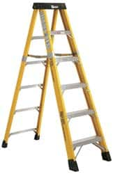 5-Step Fiberglass Step Ladder: Type IAA, 8' High MPN:36608