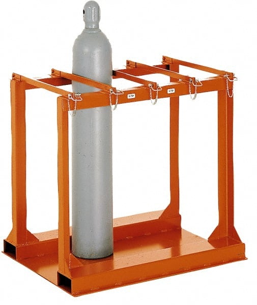 Cylinder Pallet Rack: 6 Cylinders, 34