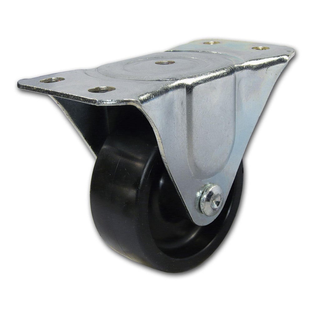 Rigid Top Plate Caster: Polypropylene, 3