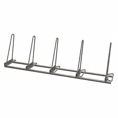 Bike Rack Galv (5)Bikes 29-1/2inH 101inL MPN:SHK-SNG-5-G