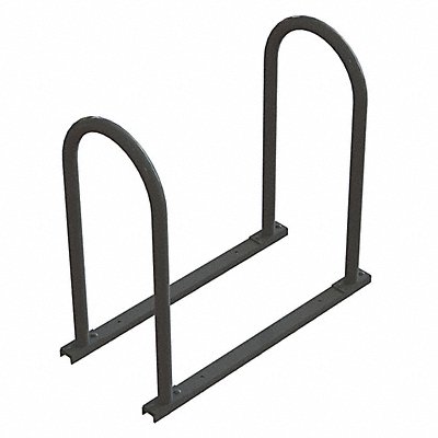 Bike Rack 2-Sided 4-Bike Black/Silver MPN:UT160-4-B