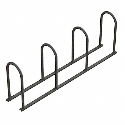 Bike Rack 2-Sided 8-Bike 87 in Silver MPN:UT160-8-G