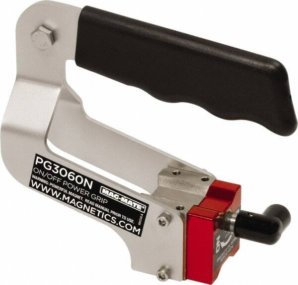 Lifting Magnet: 60 lb Limit, Locking On & Off Handle MPN:PG3060N