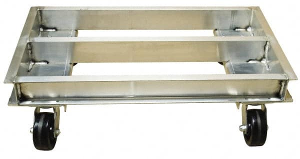 Castered Dolly: Aluminum Top MPN:CDC2136-B