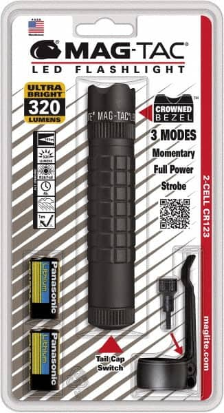 Handheld Flashlight: LED, 17 hr Max Run Time, CR123A battery MPN:SG2LRA6