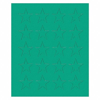 Magnetic Stars 3/4 in W Green PK20 MPN:FI-526