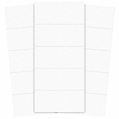 Magnetic Strips Pre-Cut 2in White PK25 MPN:PMR-721