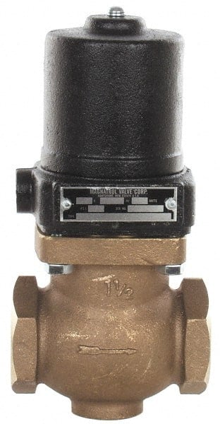 Solenoid Valve: 2-Way, 1-1/2