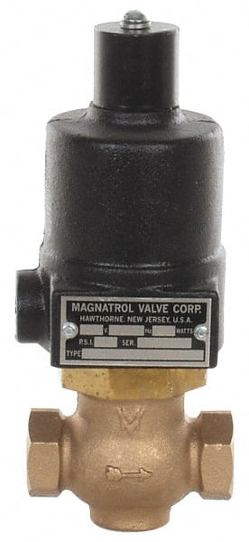 Solenoid Valve: 2-Way, 1/2