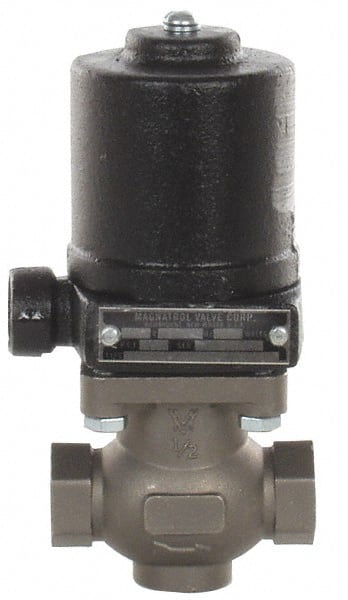 Solenoid Valve: 2-Way, 1/2