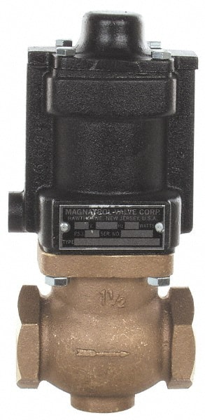 Solenoid Valve: 2-Way, 1-1/2