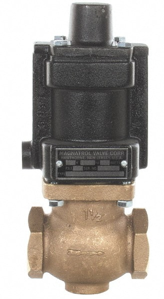 Solenoid Valve: 2-Way, 1-1/2