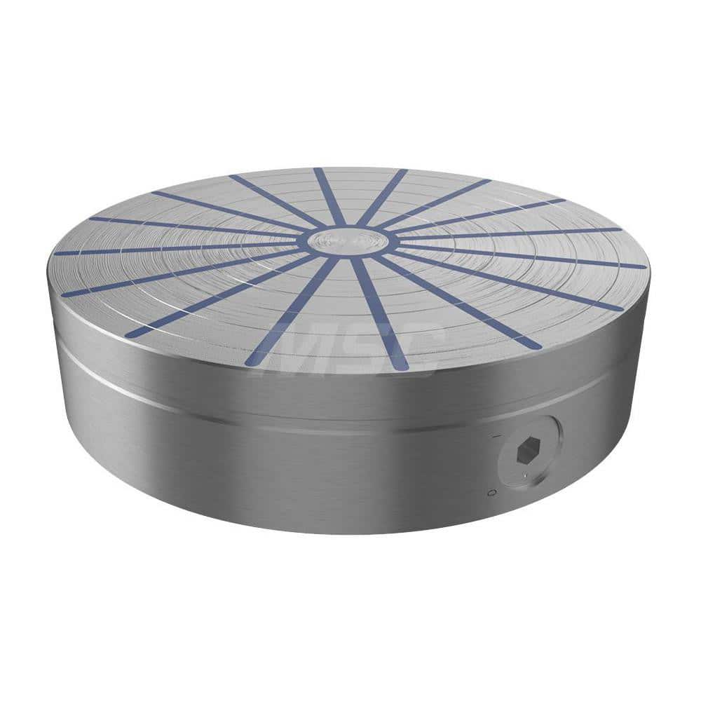 Permanent Magnetic Chucks, Shape: Round , Magnet Pole Type: Standard , Pole Alignment: Radial , Width/Diameter (Inch): 24  MPN:RC-600-REN
