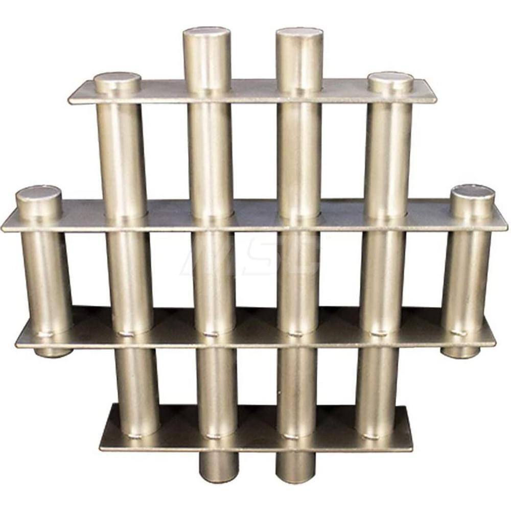 Magnetic Grate Separators & Rods, Shape: Round , Diverter: No  MPN:GM-R12-REN-316