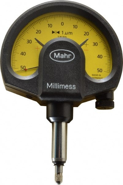 1 micro m Graduation, Accuracy Up to 1 m, 50 micro m Measurement, Dial Comparator Gage MPN:4334000