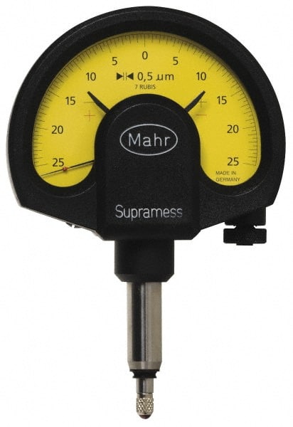 0.5 micro m Graduation, Accuracy Up to 0.5 m, 25 micro m Measurement, Dial Comparator Gage MPN:4335000