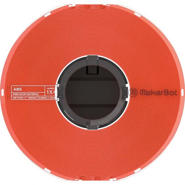 3D Printer Consumables, Filament Material: ABS , Color: Orange  MPN:375-0022A