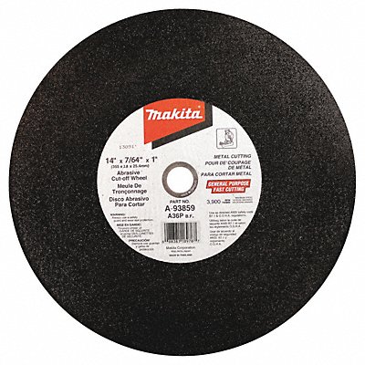 A-93859-5 14-Inch Cut-Off Wheel PK5 MPN:A-93859-5